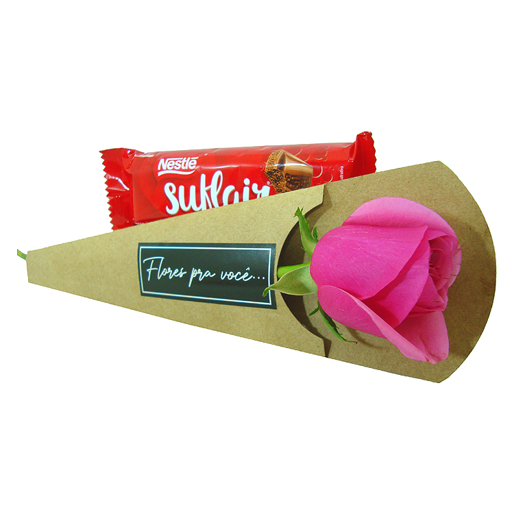 Rosa Cor de Rosa com Suflair