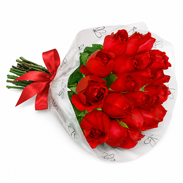 Buqu� com 18 Rosas Vermelhas