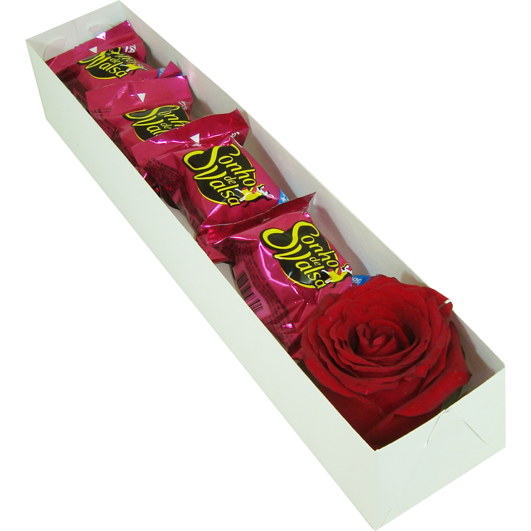 Rosa Romntica com Bombom
