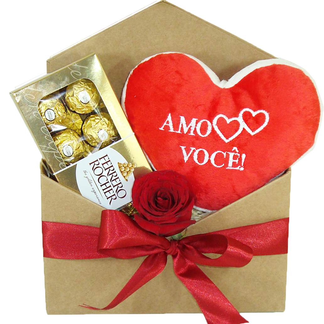 Caixa Love com Chocolate