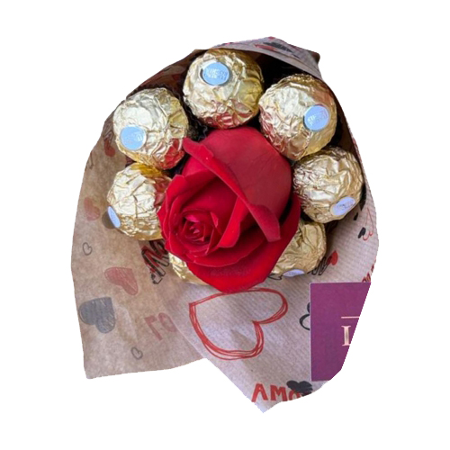 Rosa Solitria com Ferrero Rocher