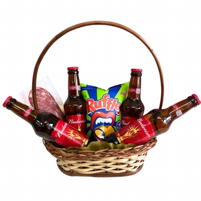Cesta de Cerveja Mdia Budweiser