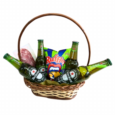 Cesta de Cerveja Mdia Heineken