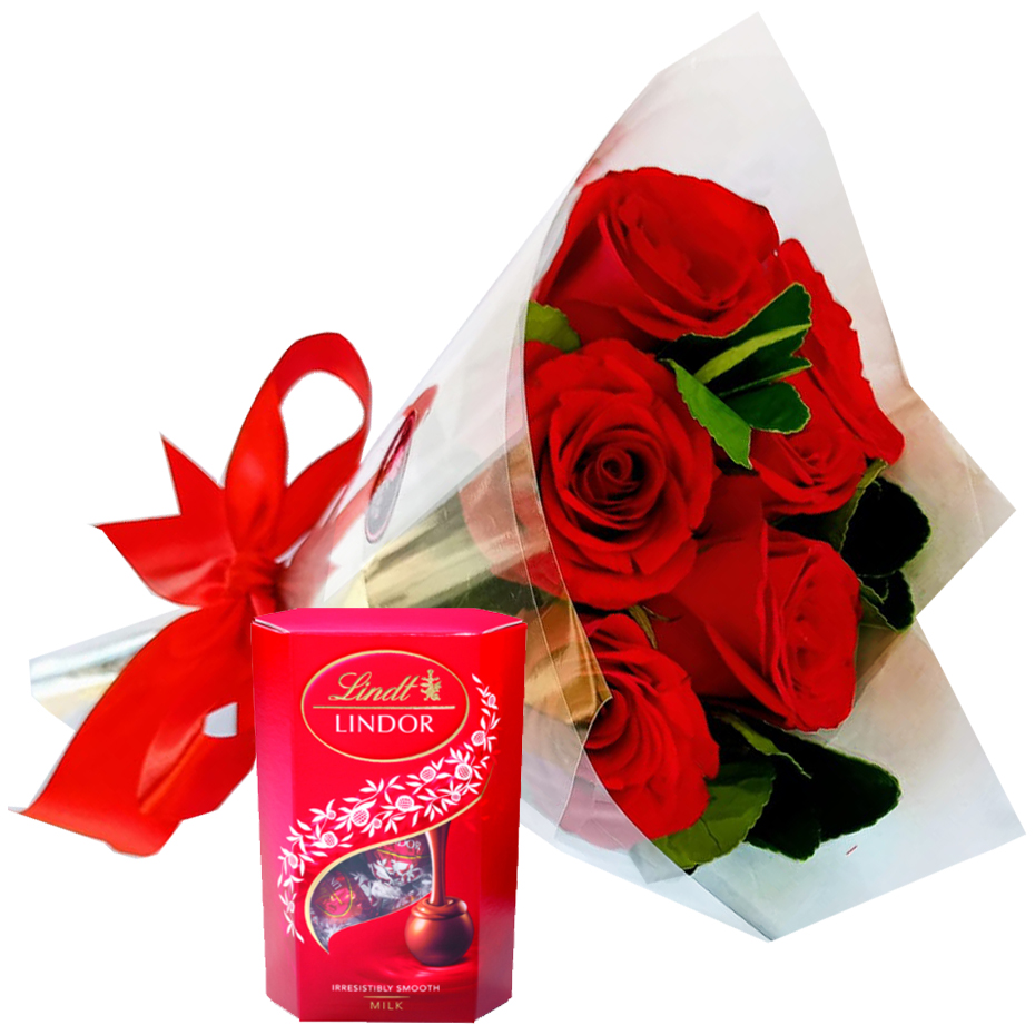 Buqu� de Rosas e Lindor