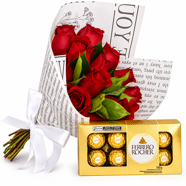 Buqu� Love com Chocolate