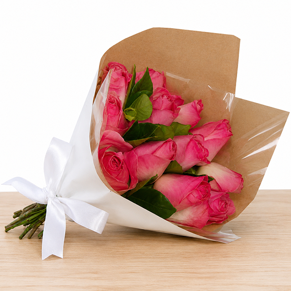 Buqu� em Tons Rosados