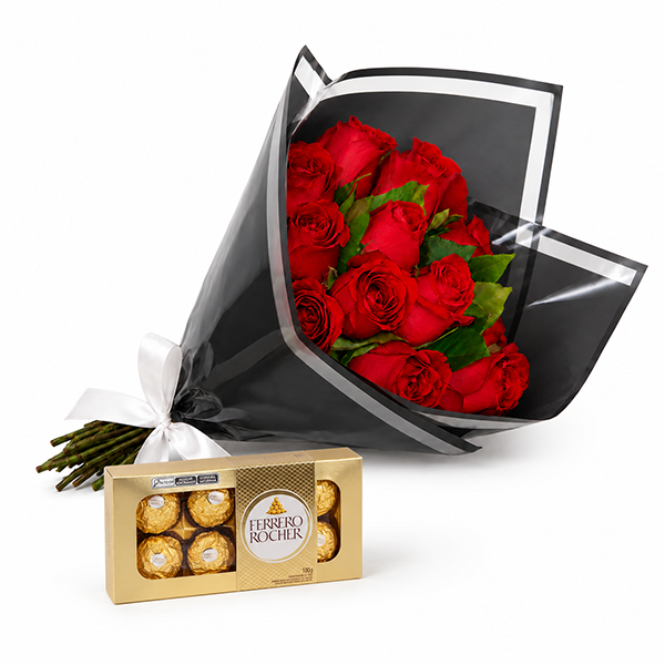 Buqu� Tradicional com Chocolate