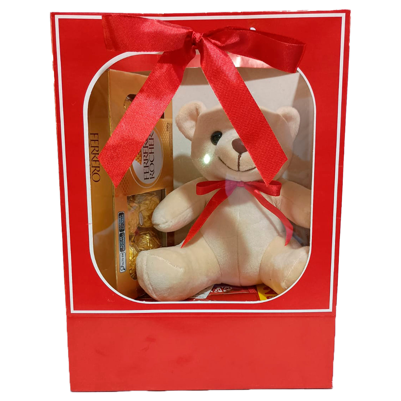 Sacola com Ferrero e Pel�cia