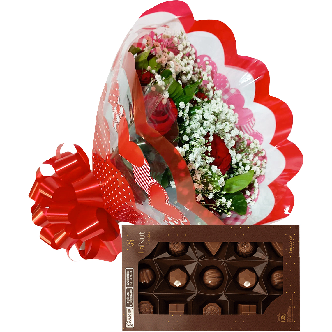 Buqu� Sensa��o com Cacau show