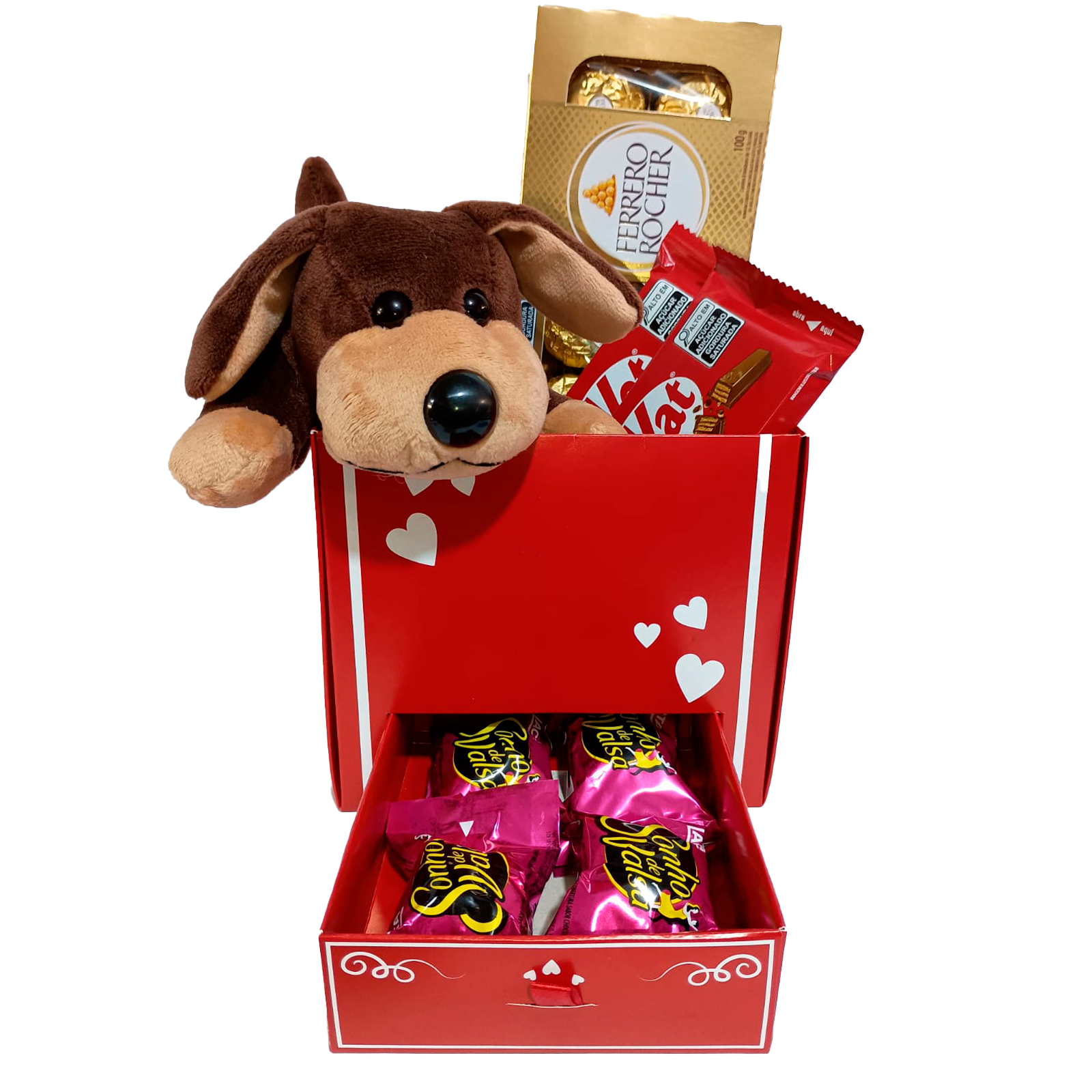 Mini Caixa Deliciosa com Cachorrinho