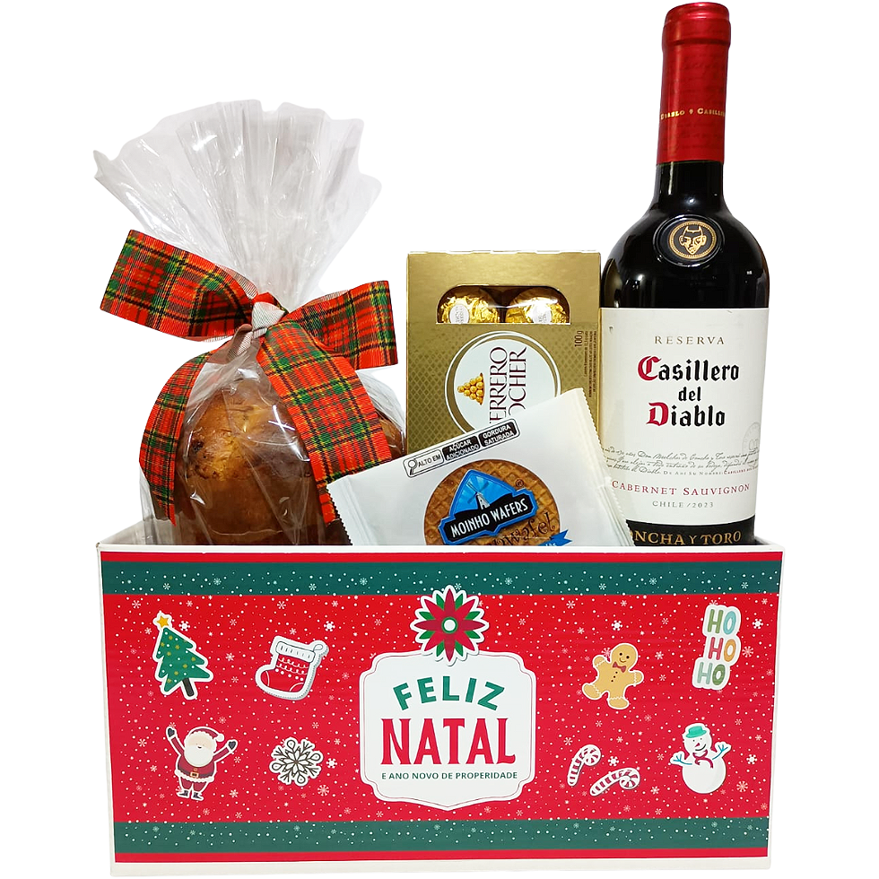 Cesta Natal Premium Gold