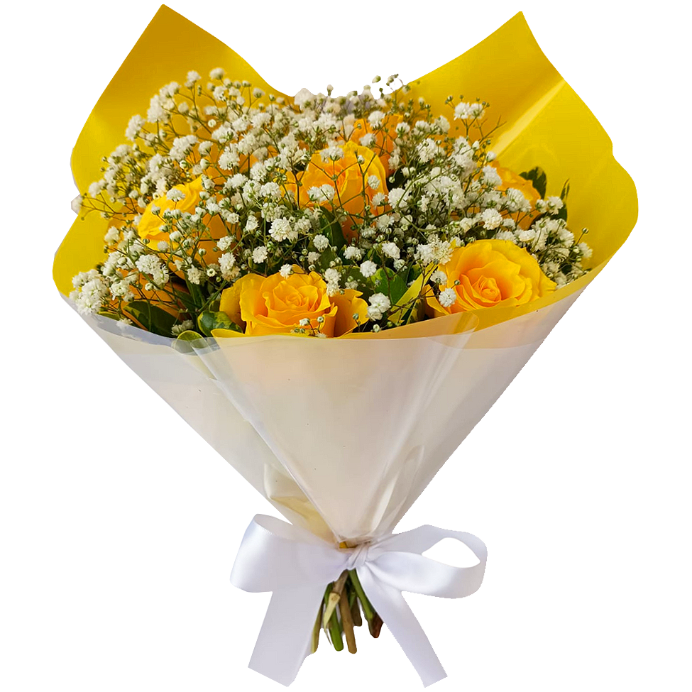 Buqu� Eleg�ncia Amarelo