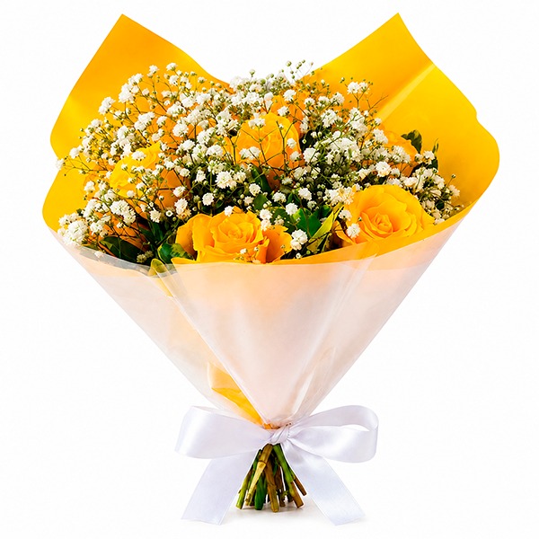 Buqu� Eleg�ncia Amarelo
