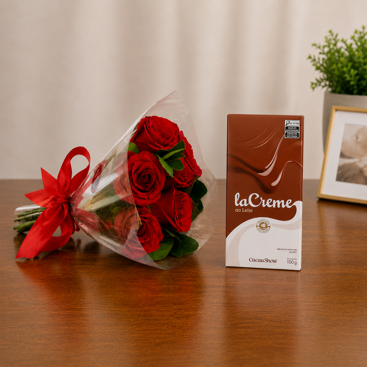 Buqu� de Rosas com Lacreme