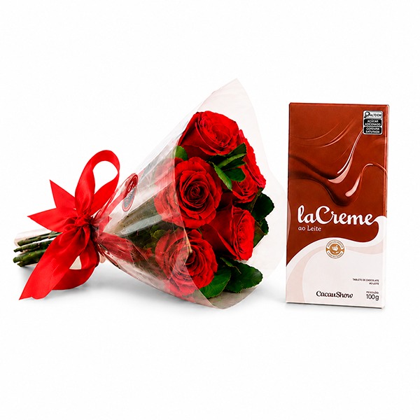 Buqu� de Rosas com Lacreme