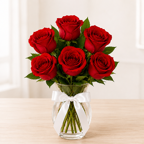 Rosas Colombianas no Vaso