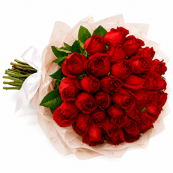 Buqu� com 42 Rosas Vermelhas