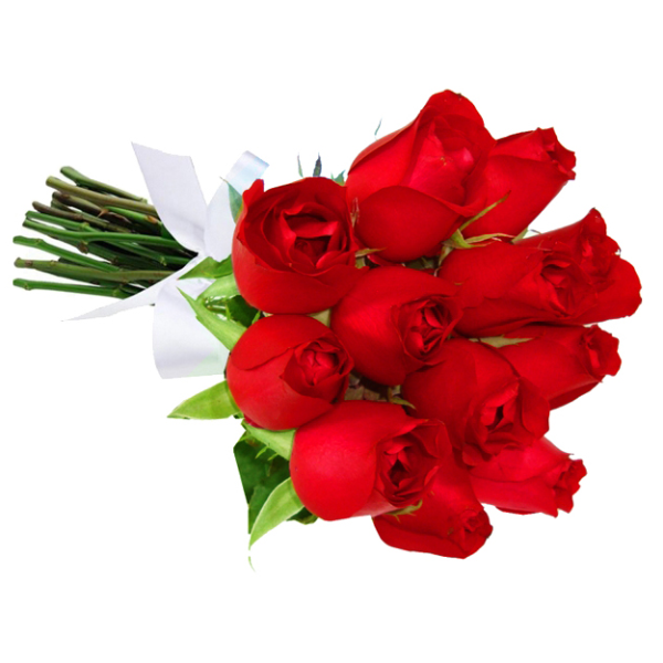 Buqu 12 Rosas Vermelhas