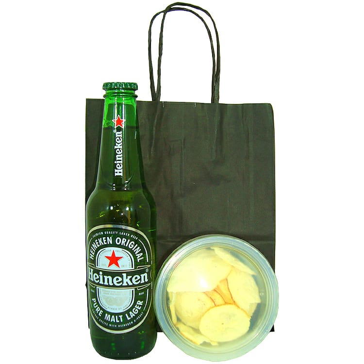 Heineken e Aperitivo Chips de Provolone